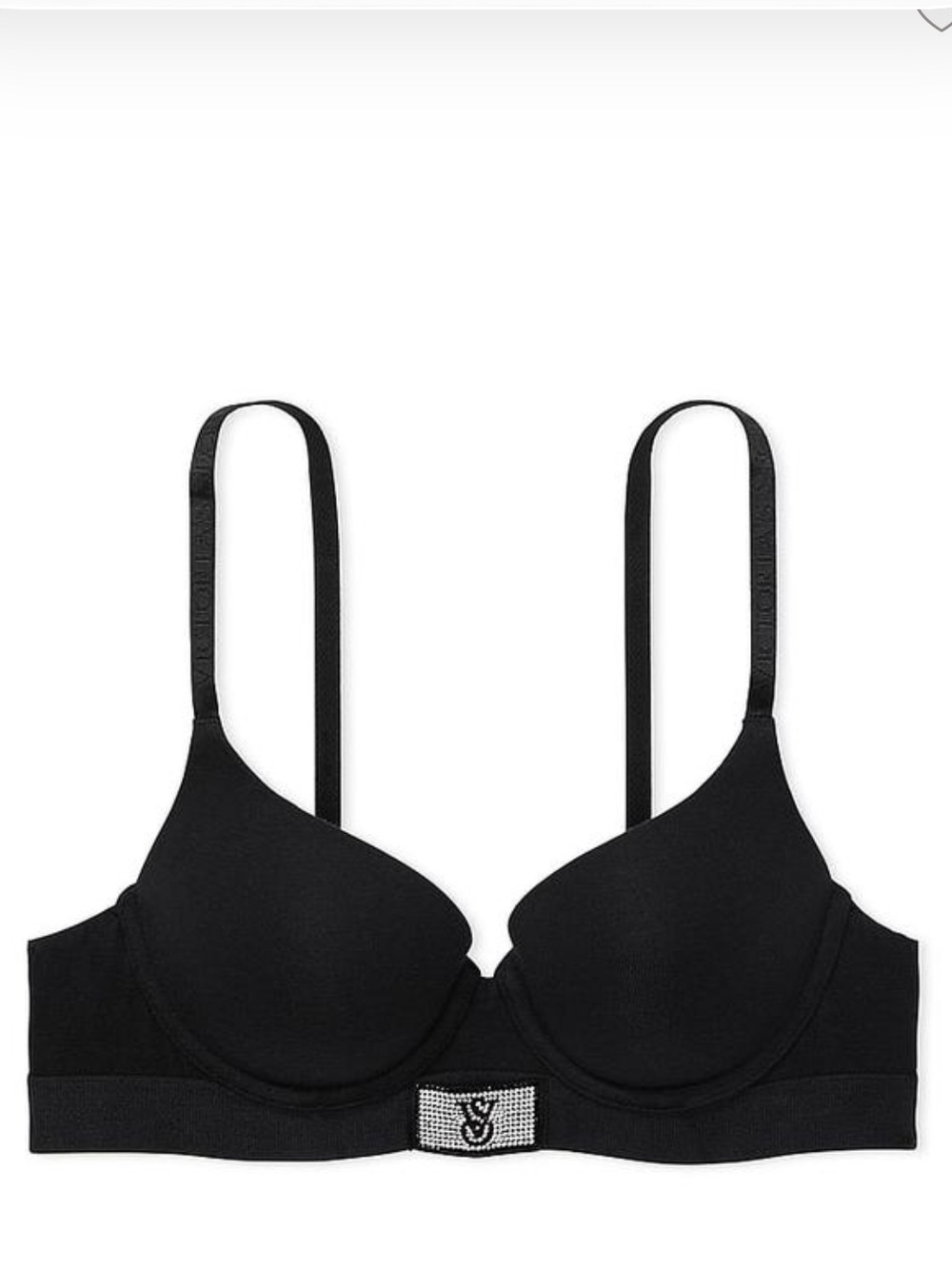 New! Victoria’s Secret shine patch logo perfect push-up bra 34716